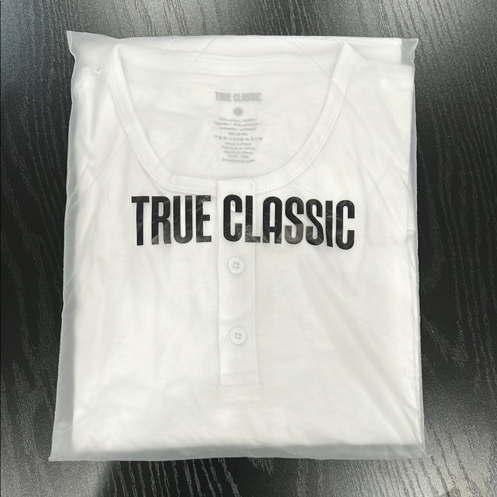 Men's True Classic long sleeve cotton button down shirt